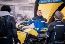 Journée des droits des femmes : la Gendarmerie nationale aux côtés des motardes pour la sécurité routière