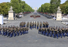 14 juillet 2026 : plus de 670 gendarmes ont participé au défilé militaire sur les Champs-Élysées